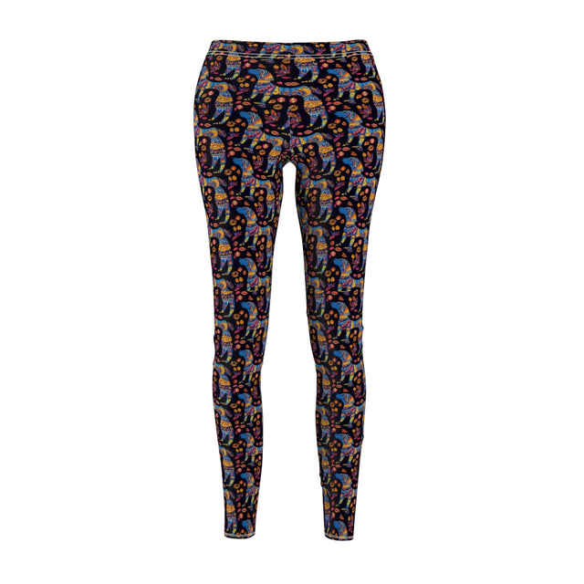 Folk Festival Labradors Leggings