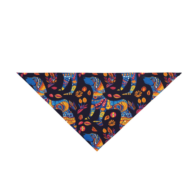 Folk Festival Labradors Pet Bandana