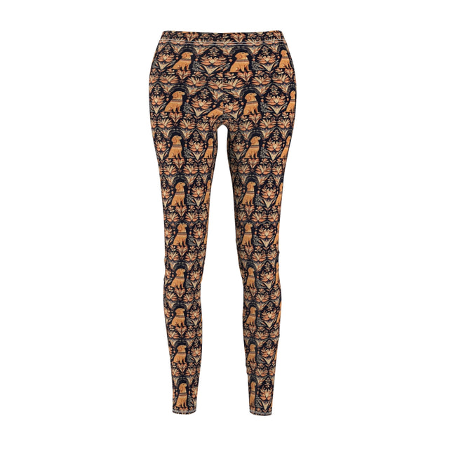 Folk Garden Goldens Leggings