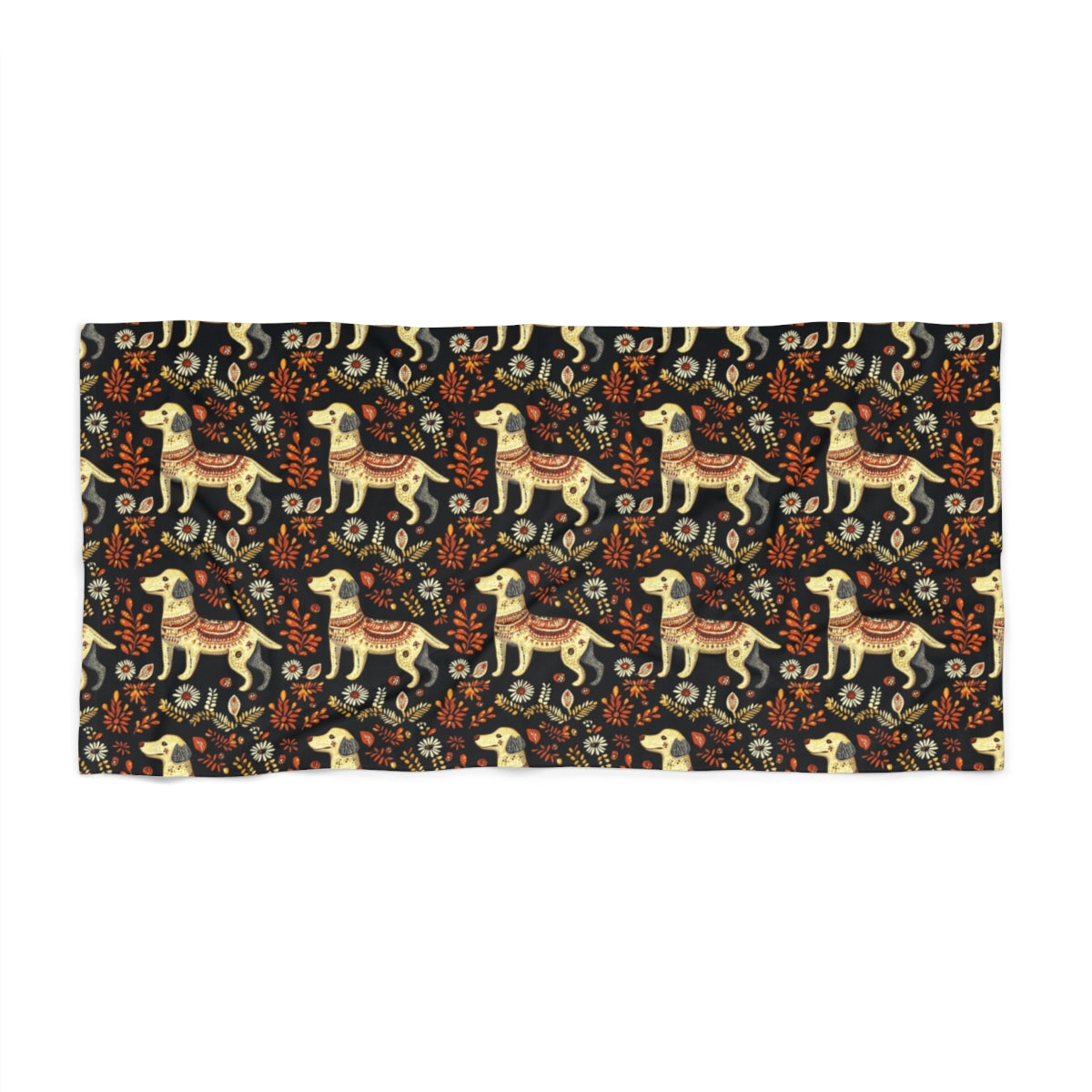 Folk Garden Labs Beach Towel
