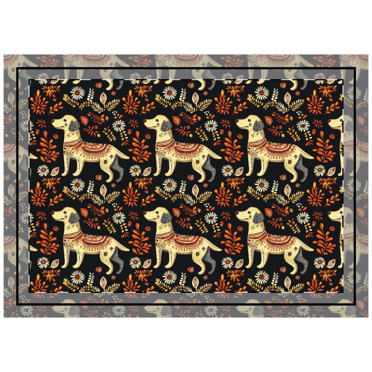 Folk Garden Labs Throw Pillow