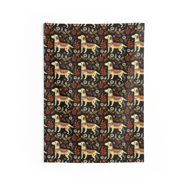 Folk Garden Labs Wall Tapestry