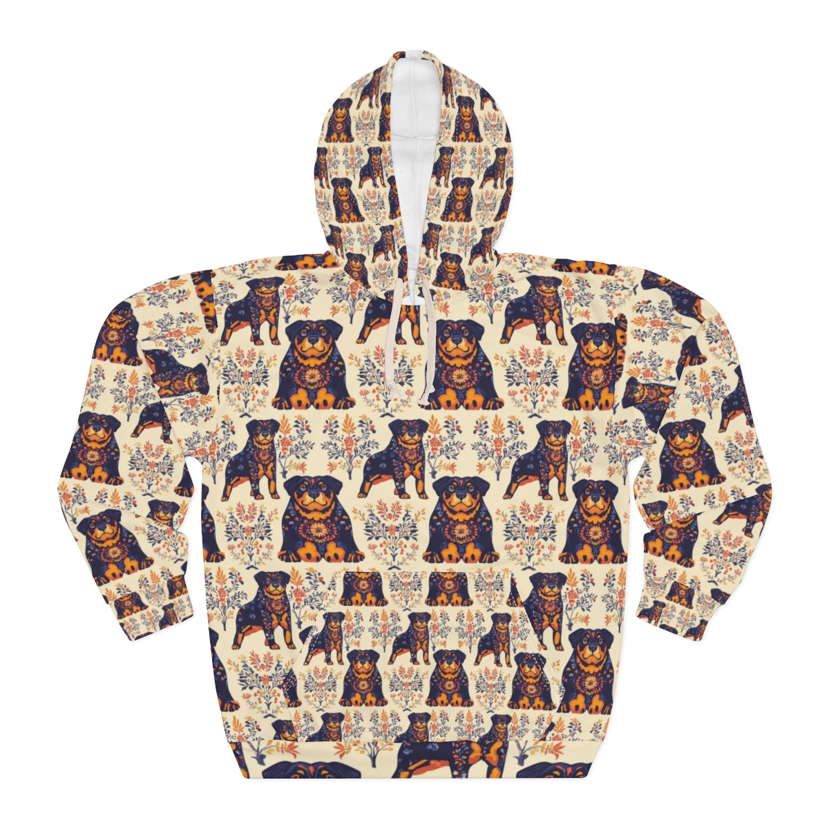 Folk Garden Rottweilers Hoodie