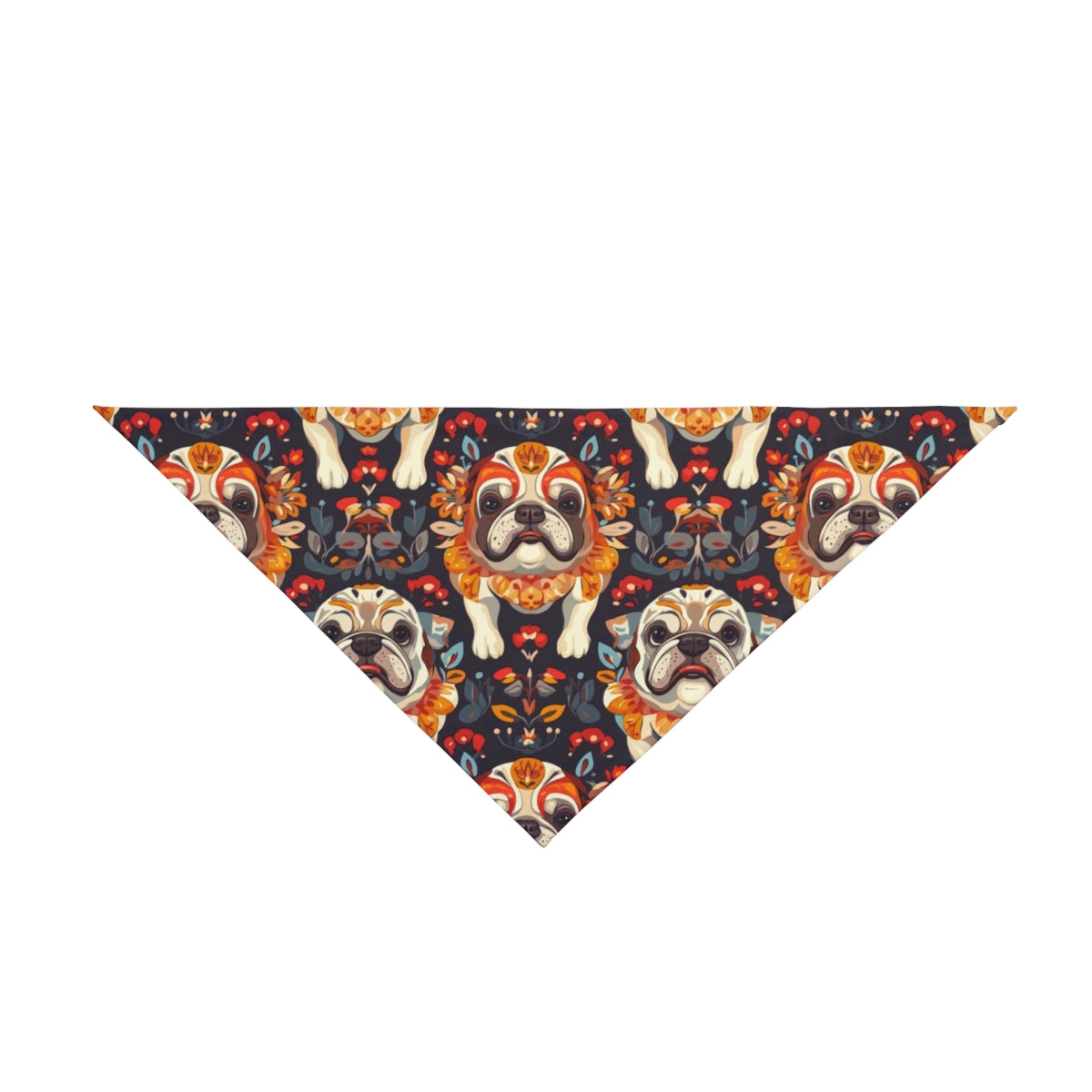 Folk Tale Bulldogs Pet Bandana