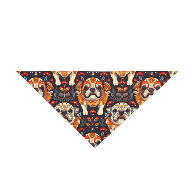 Folk Tale Bulldogs Pet Bandana