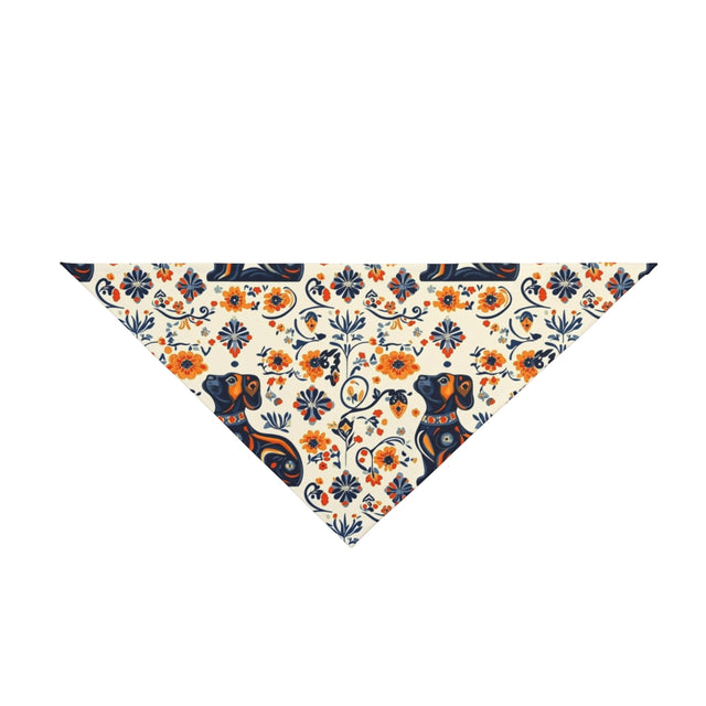 Folklore Blooms Pet Bandana