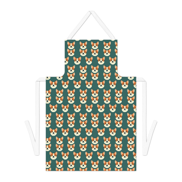 Forest Friends Corgi Club Apron