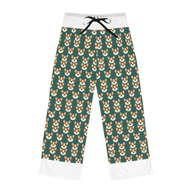 Forest Friends Corgi Club Pajama Pants