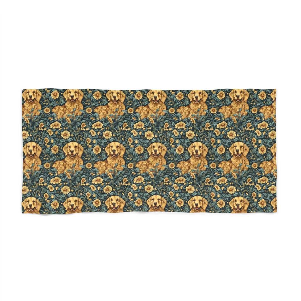 Forest Garden Reverie Beach Towel