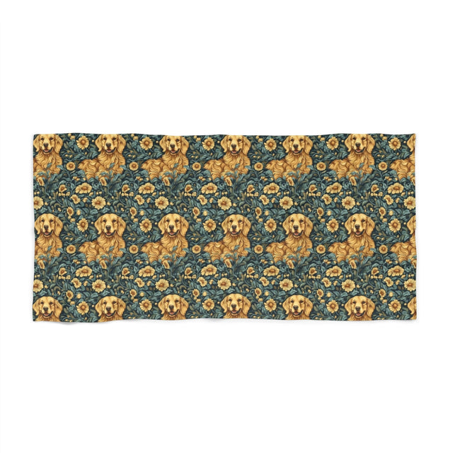 Forest Garden Reverie Beach Towel
