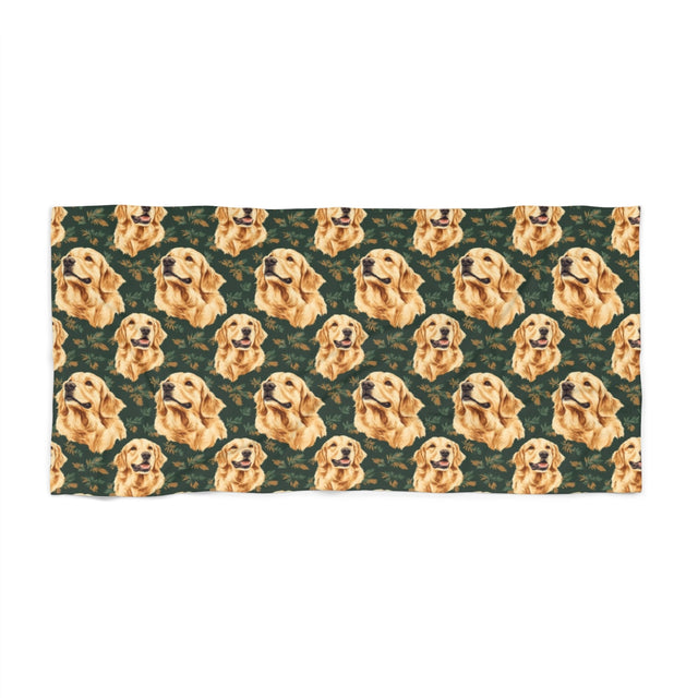 Forest Meadow Goldens Beach Towel