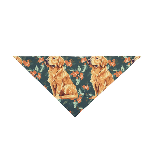 Garden Daydream Goldens Pet Bandana