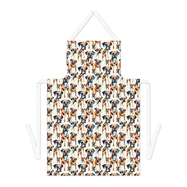 Geometric Kaleidoscope Boxers Apron