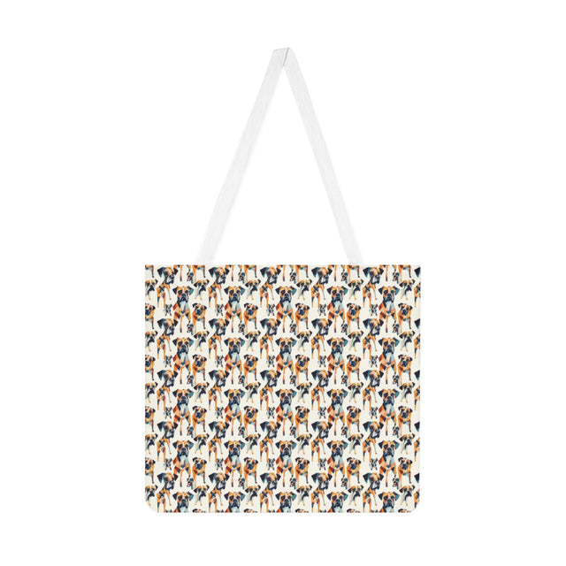 Geometric Kaleidoscope Boxers Tote Bag