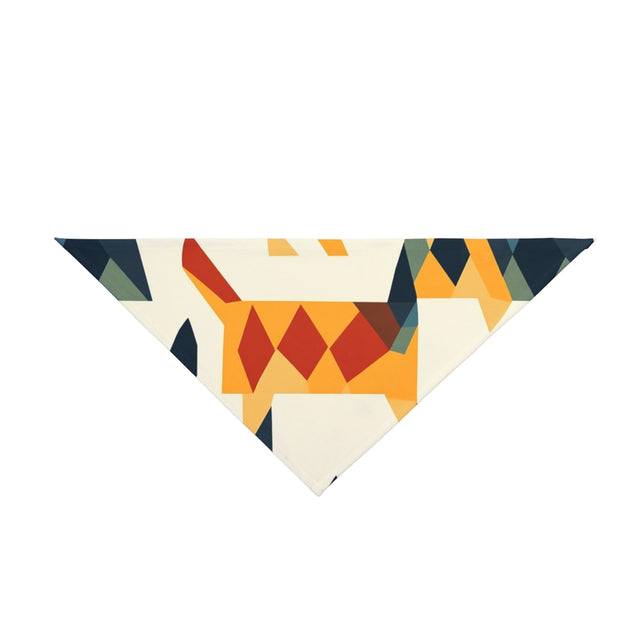 Geometric Shepherd Mosaic Pet Bandana