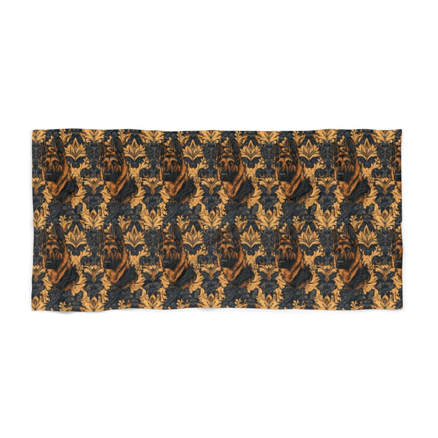 Gilded Baroque Shepherds Beach Towel