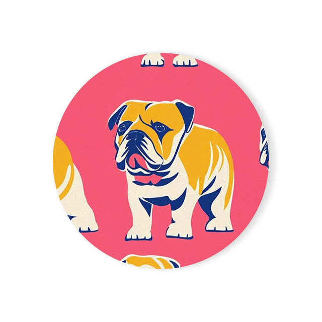 Gilded Bulldog Brigade Coasters