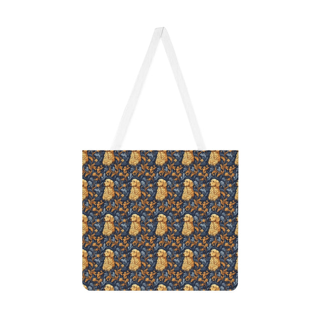 Gilded Garden Retrievers Tote Bag
