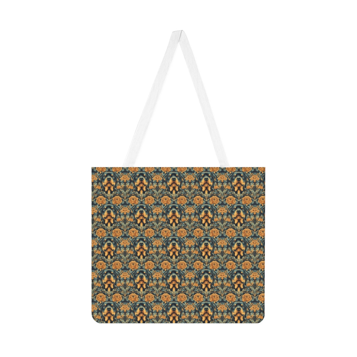 Gilded Garden Rottweiler Tote Bag