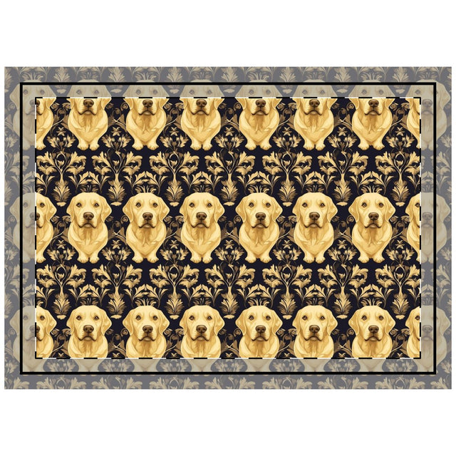 Gilded Manor Labs Throw Pillow