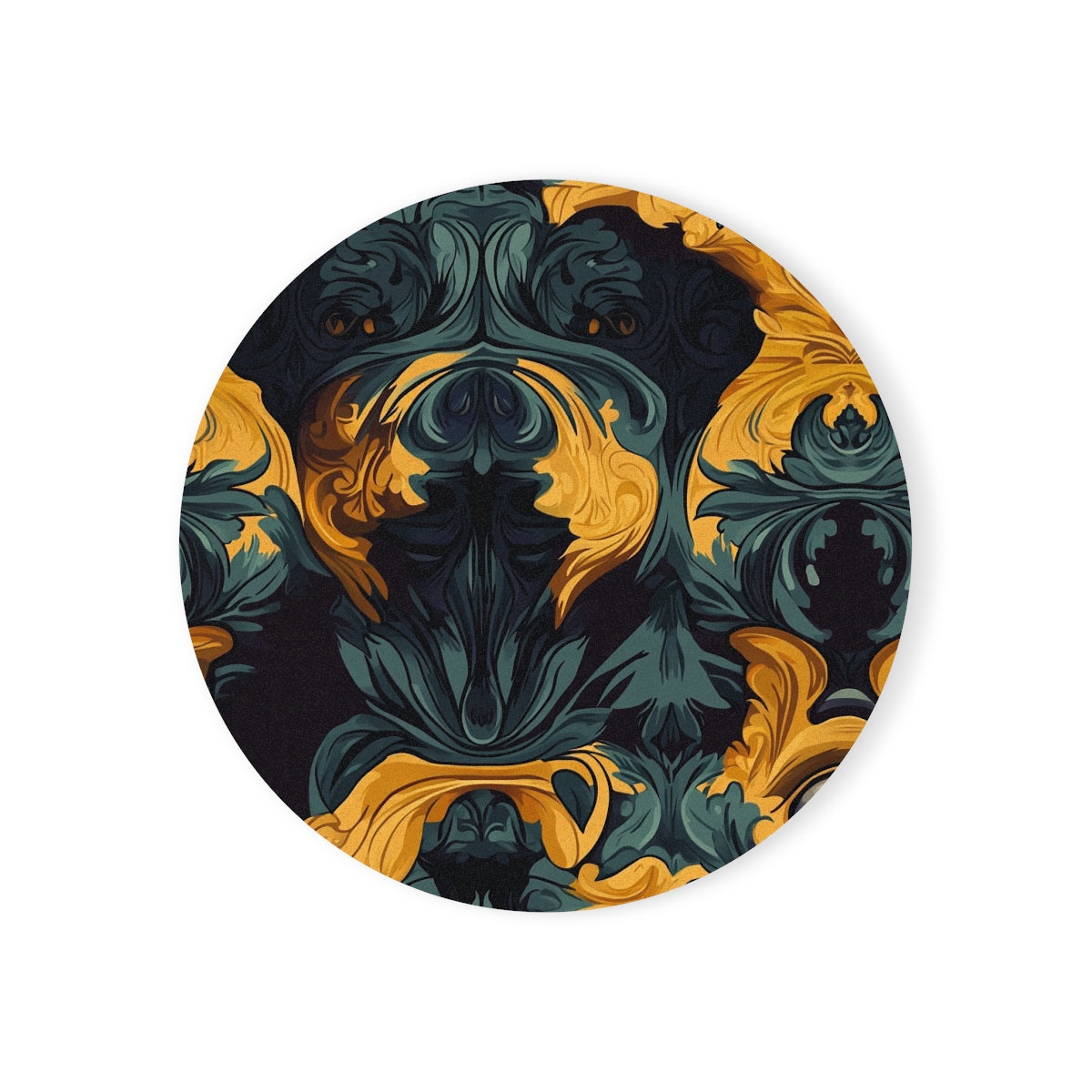 Gilded Midnight Reverie Coasters