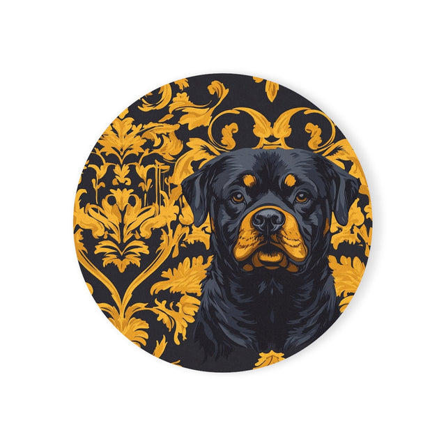 Gilded Portrait Majesty Coasters
