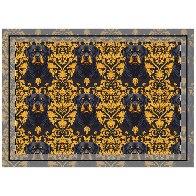 Gilded Portrait Majesty Throw Pillow