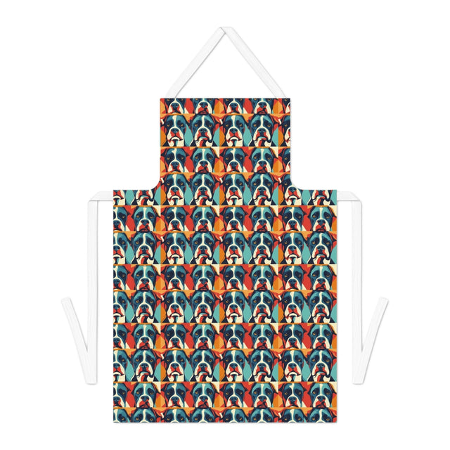Gilded Teal Boxer Brigade Apron