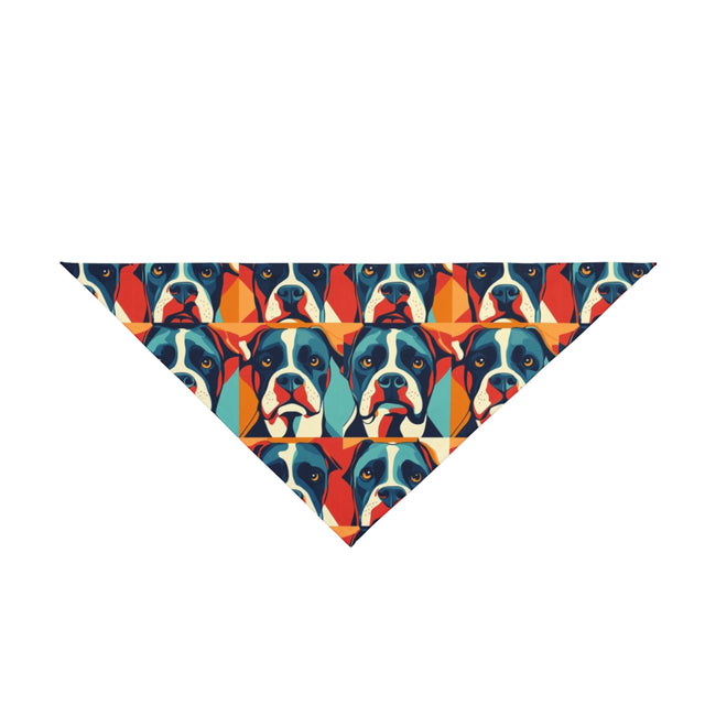 Gilded Teal Boxer Brigade Pet Bandana