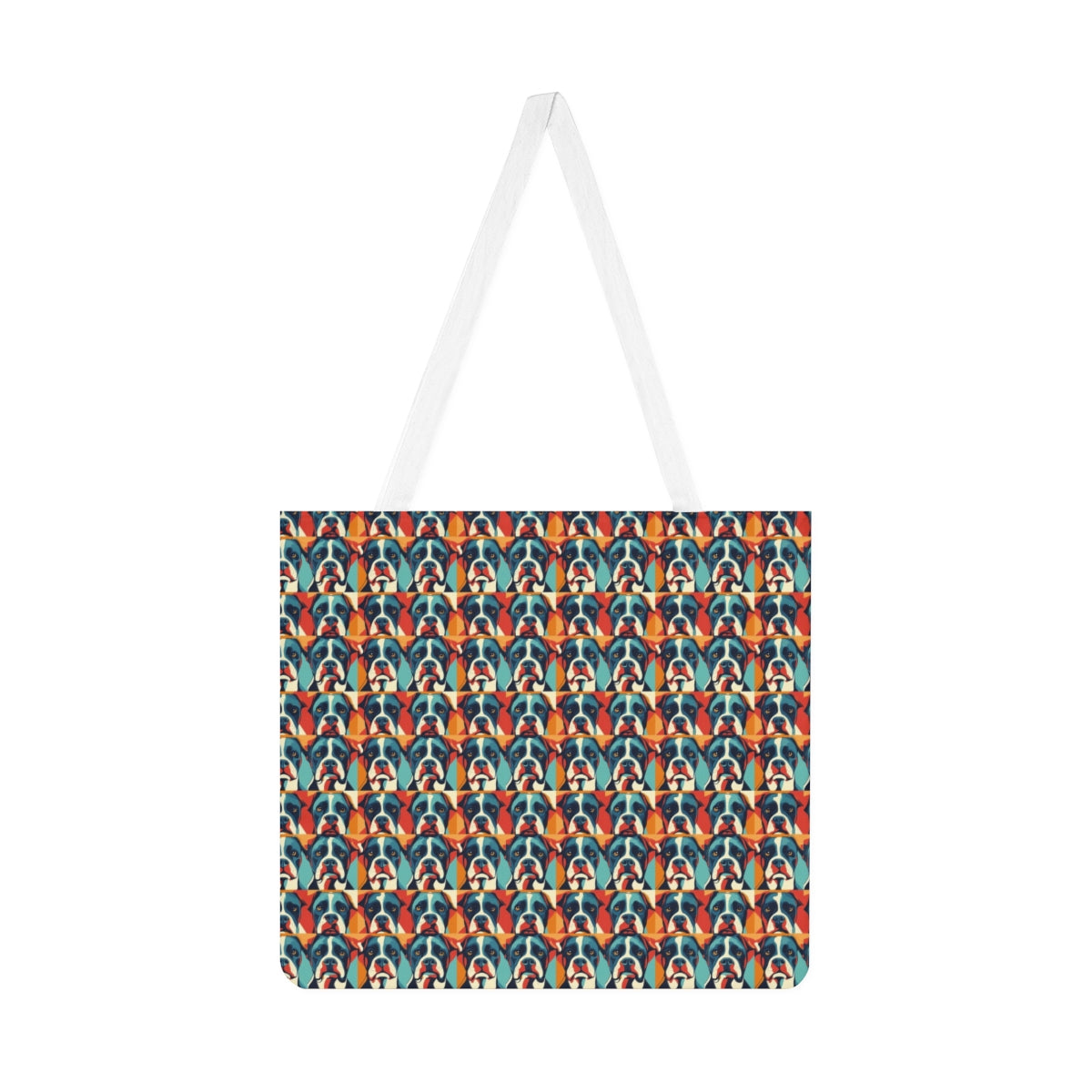Gilded Teal Boxer Brigade Tote Bag