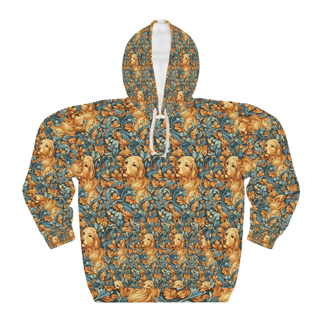 Golden Autumn Tapestry Hoodie