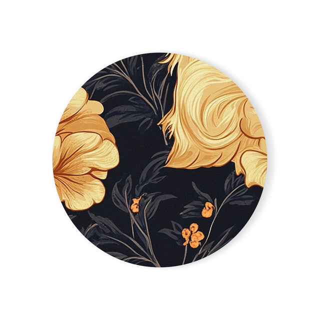Golden Bloom Reverie Coasters