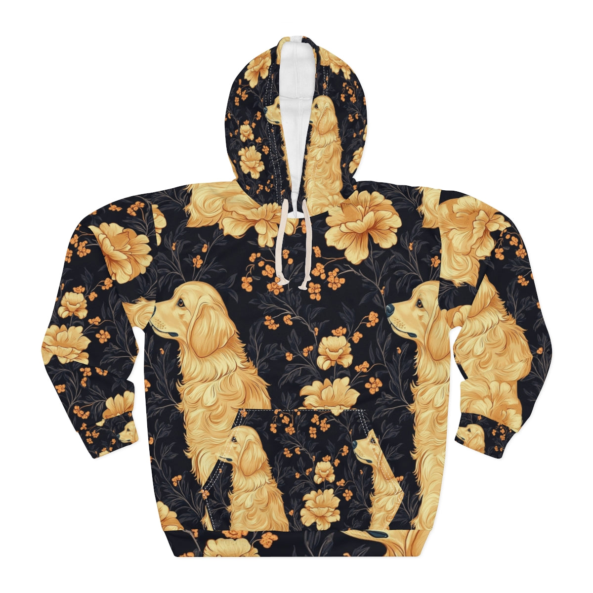 Golden Bloom Reverie Hoodie