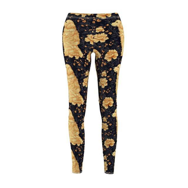 Golden Bloom Reverie Leggings