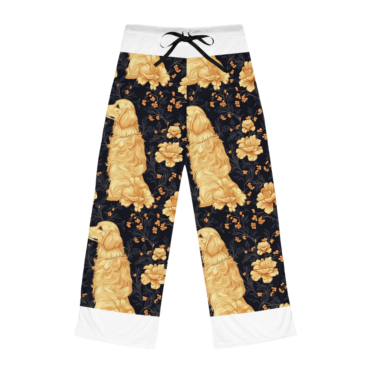 Golden Bloom Reverie Pajama Pants