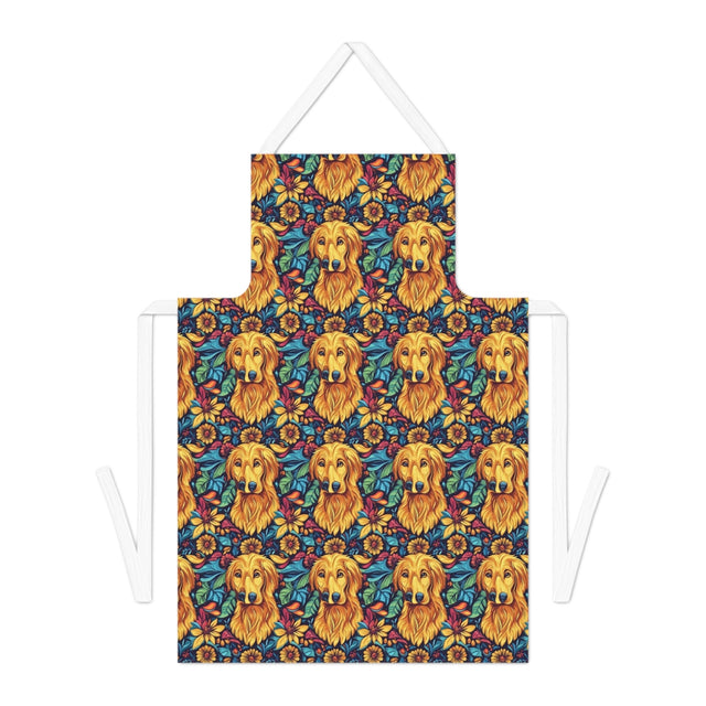 Golden Blooms Paradise Apron