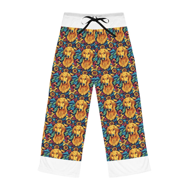 Golden Blooms Paradise Pajama Pants