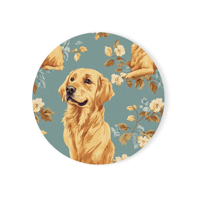 Golden Garden Reverie Coasters