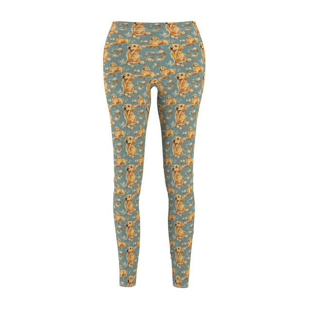 Golden Garden Reverie Leggings