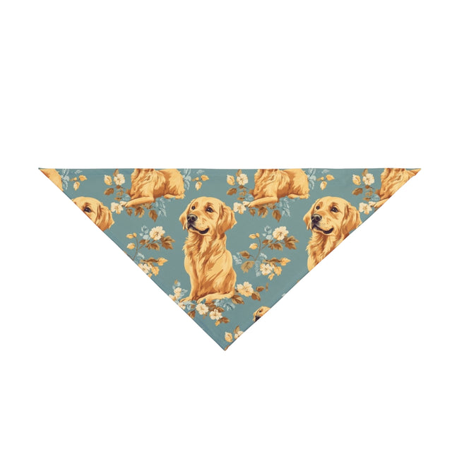 Golden Garden Reverie Pet Bandana