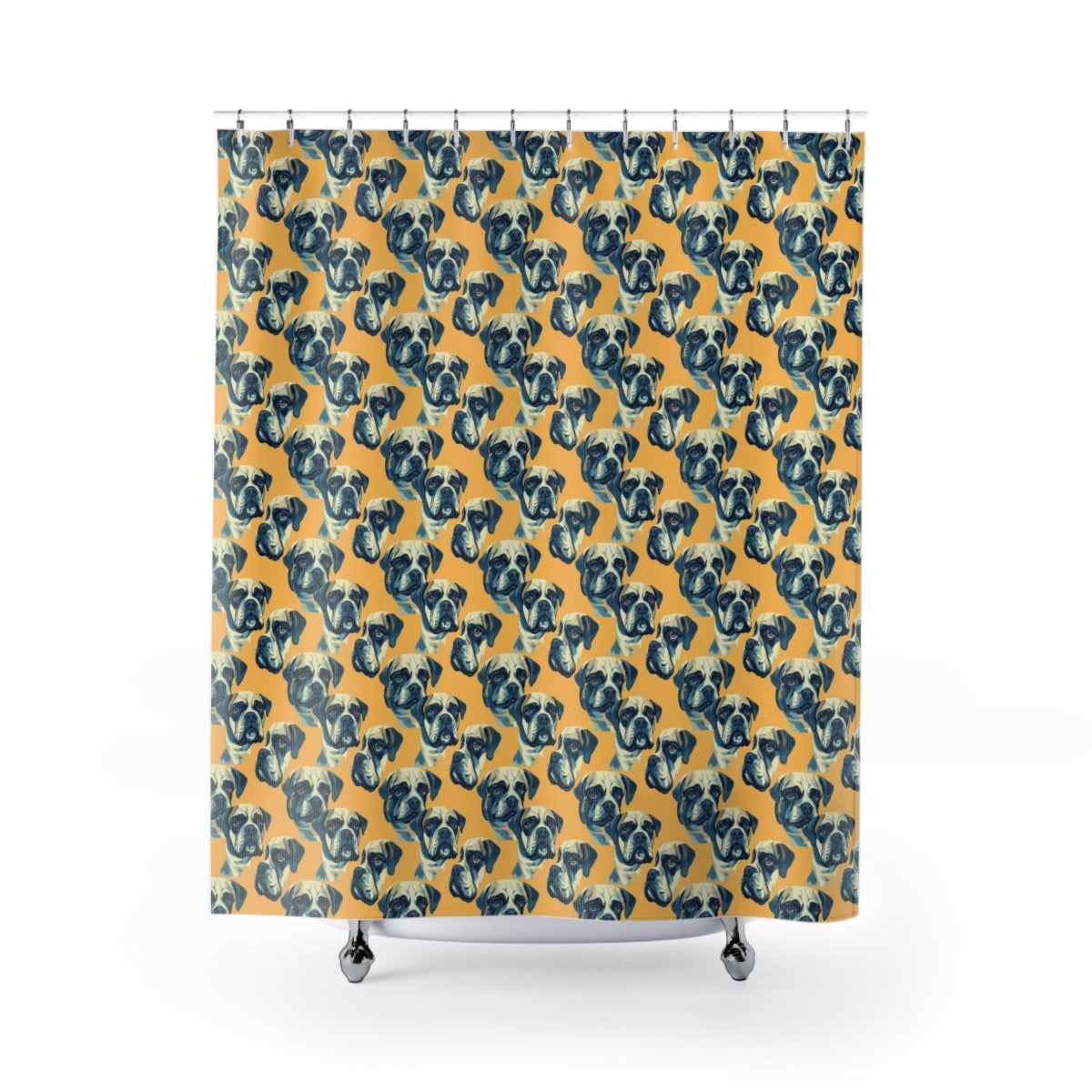 Golden Hour Boxers Shower Curtain