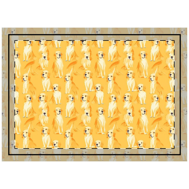 Golden Hour Companions Throw Pillow