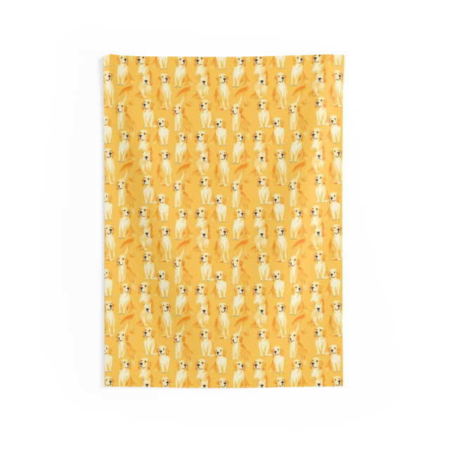 Golden Hour Companions Wall Tapestry