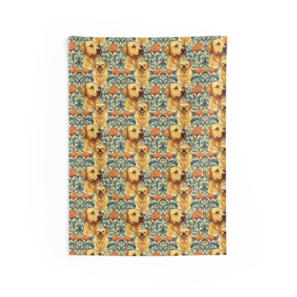 Golden Hour Florals Wall Tapestry