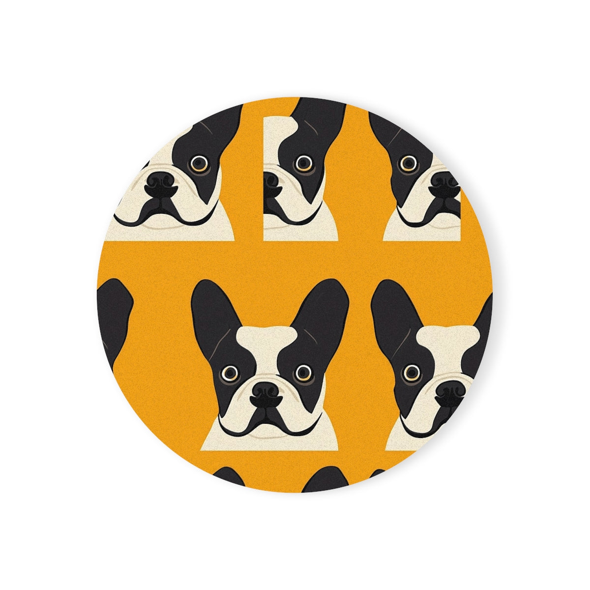 Golden Hour Frenchies Coasters