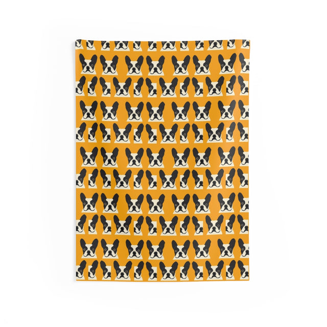 Golden Hour Frenchies Wall Tapestry