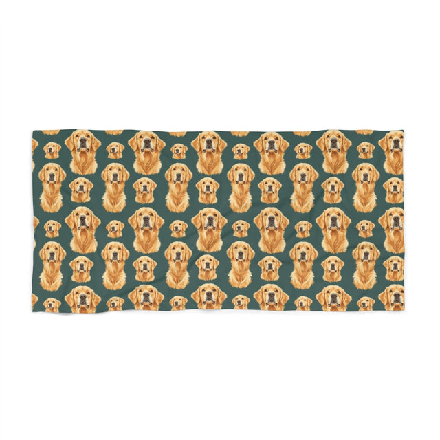 Golden Hour Gathering Beach Towel