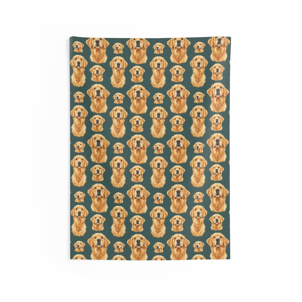 Golden Hour Gathering Wall Tapestry