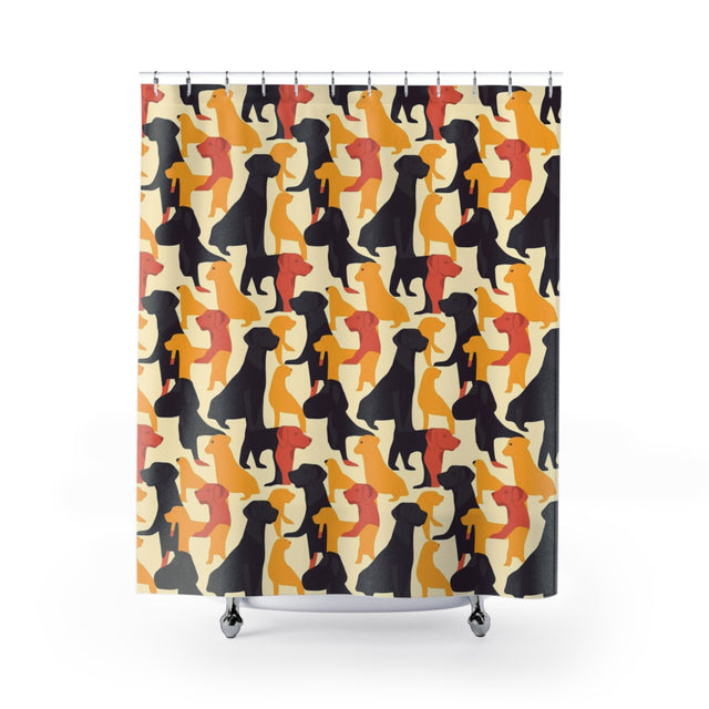 Golden Hour Labs Shower Curtain