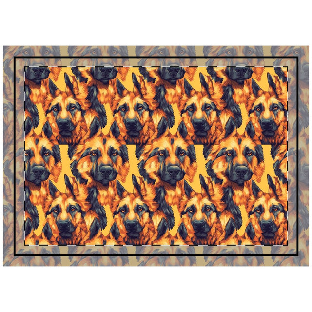 Golden Hour Shepherds Throw Pillow
